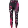 Krimson Klover Graffiti Girls Legging Layerlangarmshirt Damen - black