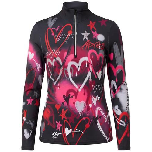 Krimson Klover Graffiti Girls Top Layerlangarmshirt Damen