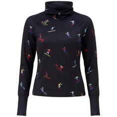 Krimson Klover Multi Skiers Top Layerlangarmshirt Damen black
