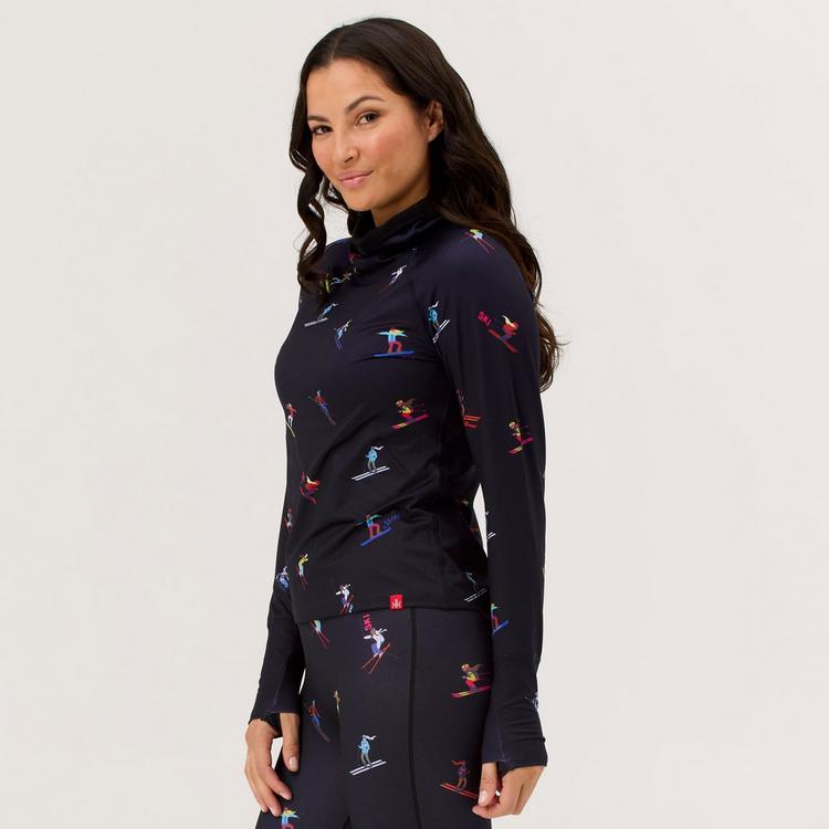 Krimson Klover Krimson Klover Multi Skiers Top Layerlangarmshirt Damen - black - 1 | SportScheck