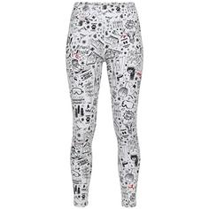 Krimson Klover Graffiti Legging Layerlangarmshirt Damen snow