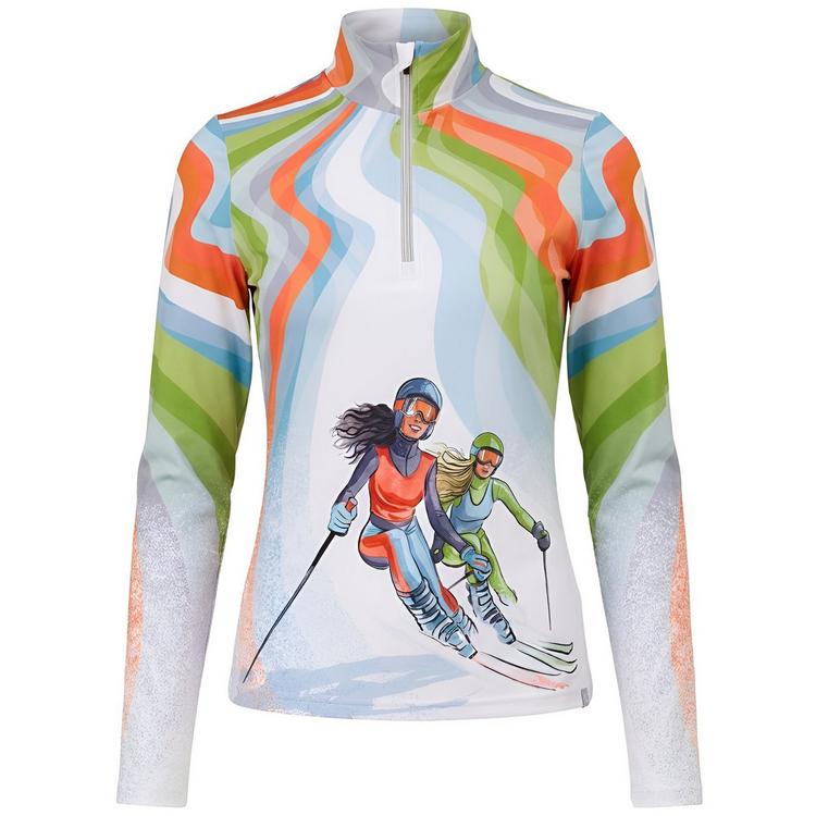 Krimson Klover Krimson Klover She Racers Top Layerlangarmshirt Damen - orange - 0 | SportScheck