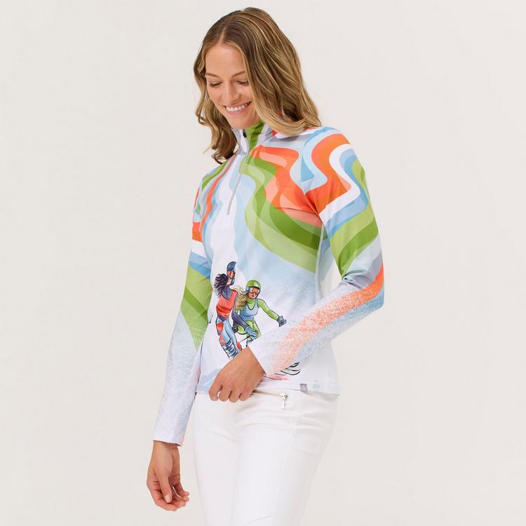 Krimson Klover Krimson Klover She Racers Top Layerlangarmshirt Damen - orange - 1 | SportScheck