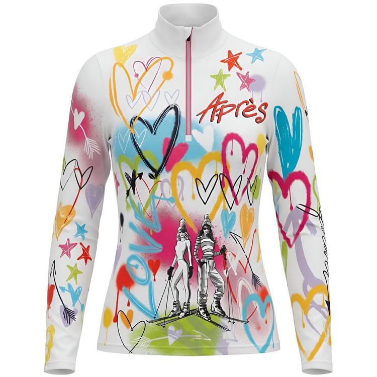 Krimson Klover Krimson Klover Graffiti Girls Top Layerlangarmshirt Damen - multi - 0 | SportScheck