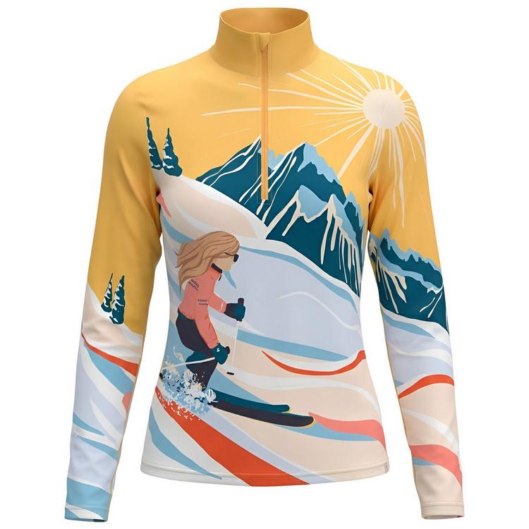 Krimson Klover Krimson Klover Downhill Sunshine Top Layerlangarmshirt Damen - multi - 0 | SportScheck