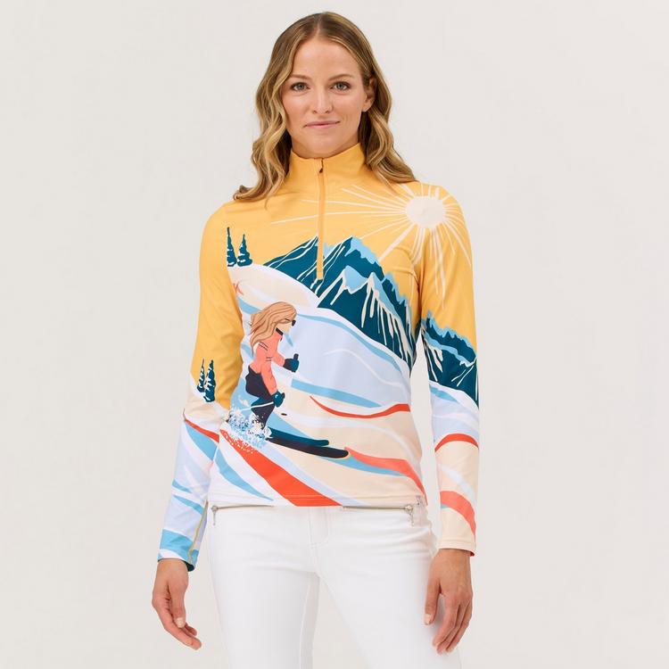 Krimson Klover Krimson Klover Downhill Sunshine Top Layerlangarmshirt Damen - multi - 0 | SportScheck