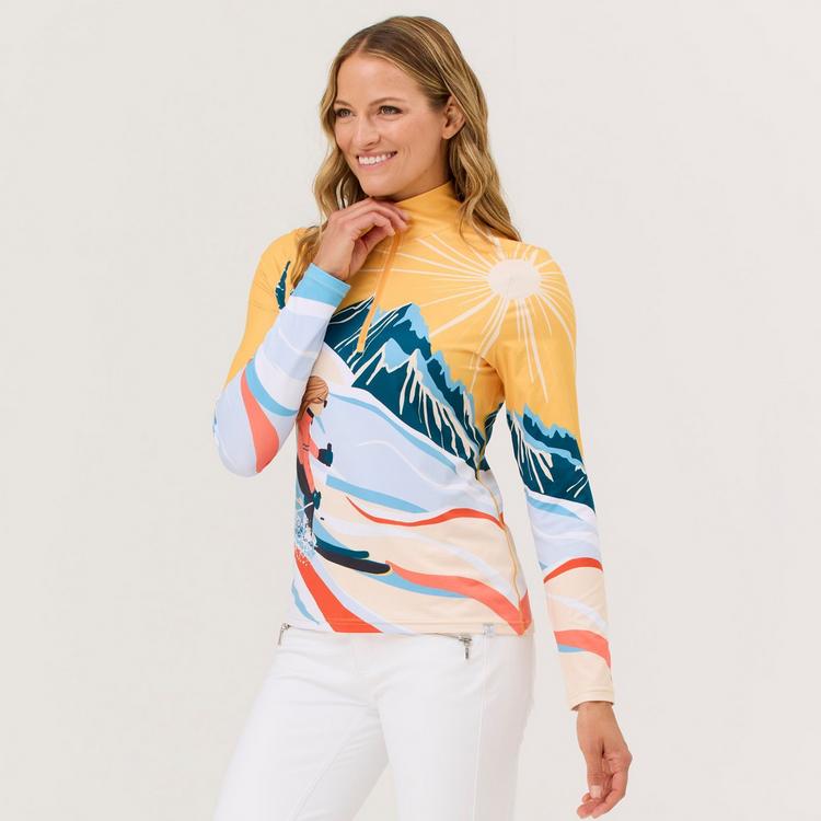 Krimson Klover Krimson Klover Downhill Sunshine Top Layerlangarmshirt Damen - multi - 1 | SportScheck