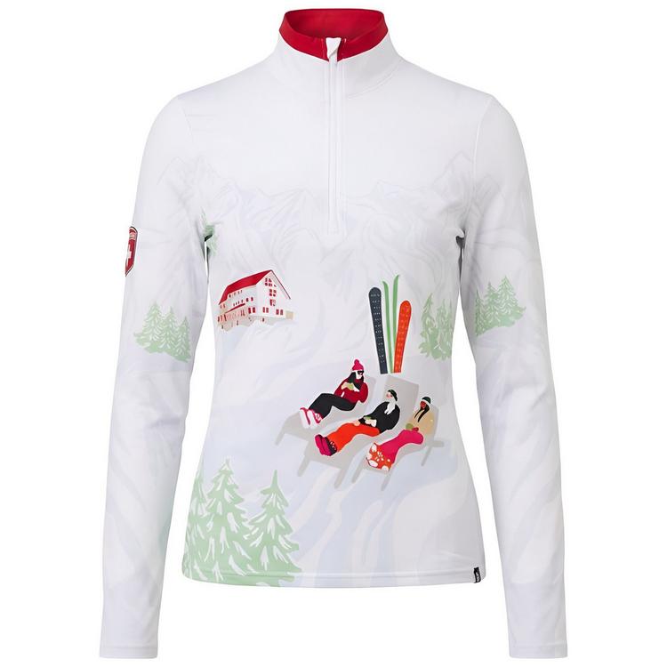 Krimson Klover Krimson Klover Sunbather Top Layerlangarmshirt Damen - snow - 0 | SportScheck