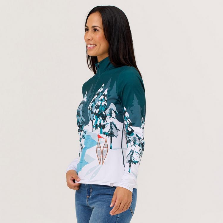 Krimson Klover Krimson Klover Whiteout Top Layerlangarmshirt Damen - dark moss - 1 | SportScheck