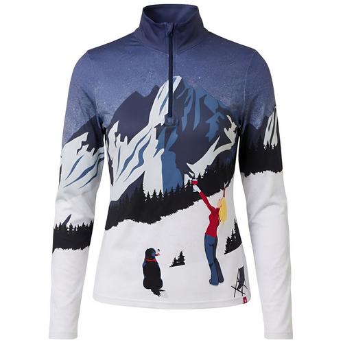 Krimson Klover Powder Hound Top Layerlangarmshirt Damen