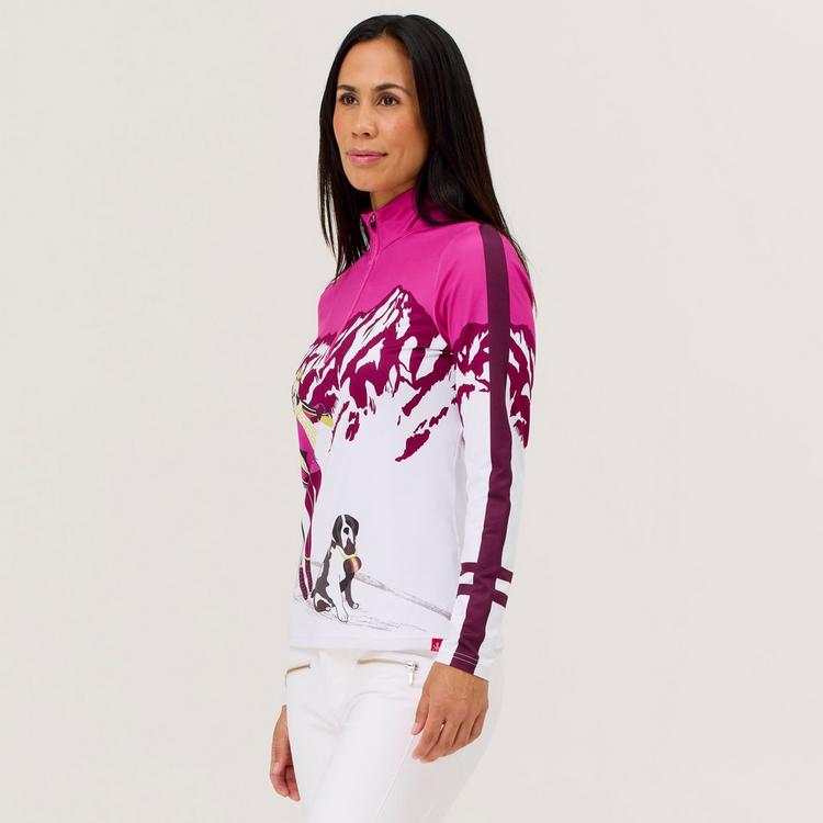 Krimson Klover Krimson Klover Bernie Top Layerlangarmshirt Damen - magenta - 1 | SportScheck