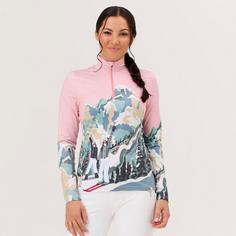 Rückansicht von Krimson Klover Ski Power Top Layerlangarmshirt Damen multi