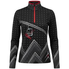 Krimson Klover Adrenaline Top Layerlangarmshirt Damen black