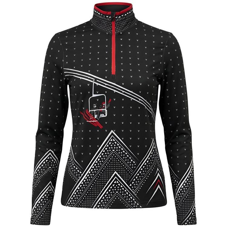 Krimson Klover Krimson Klover Adrenaline Top Layerlangarmshirt Damen - black - 0 | SportScheck