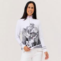Rückansicht von Krimson Klover Ski Power Top Layerlangarmshirt Damen snow