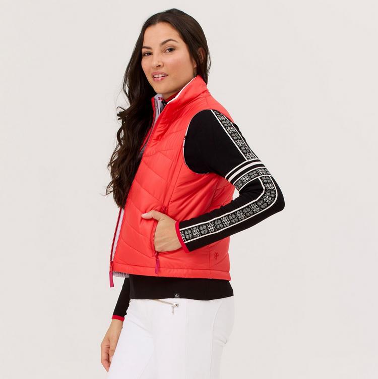 Krimson Klover Krimson Klover Sela Vest Steppweste Damen - radiant red - 2 | SportScheck