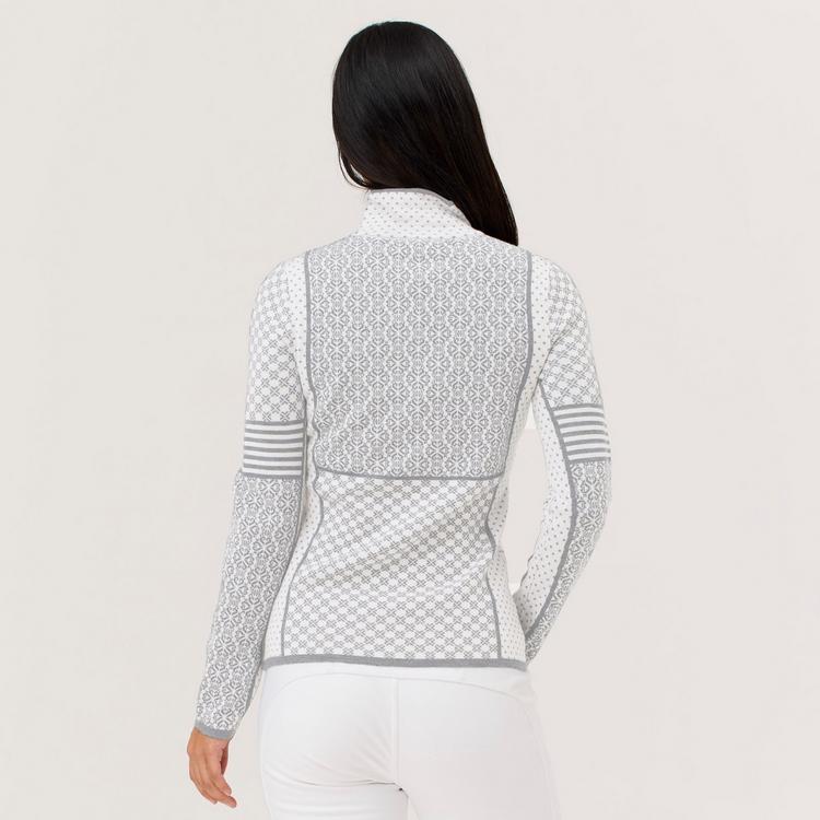 Krimson Klover Krimson Klover Pow Zip Neck Layerlangarmshirt Damen - snow - 2 | SportScheck