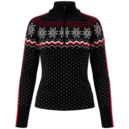 Krimson Klover Snowhut Zip Neck Layerlangarmshirt Damen