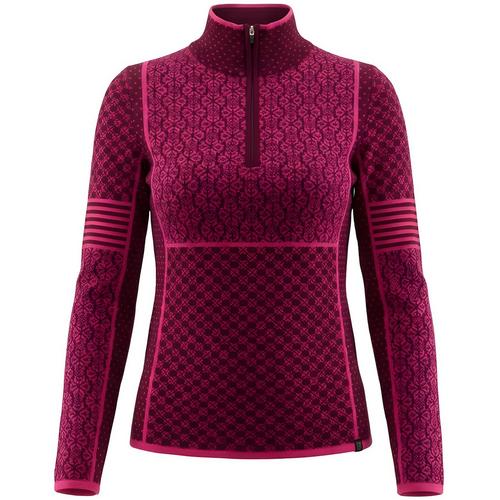 Krimson Klover Pow Zip Neck Layerlangarmshirt Damen