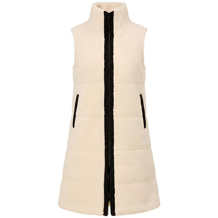 Krimson Klover Krimson Klover Kira Fleece Vest Long Steppweste Damen - natural - 0 | SportScheck