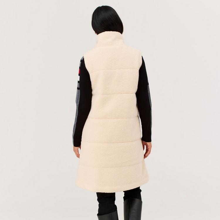 Krimson Klover Krimson Klover Kira Fleece Vest Long Steppweste Damen - natural - 3 | SportScheck