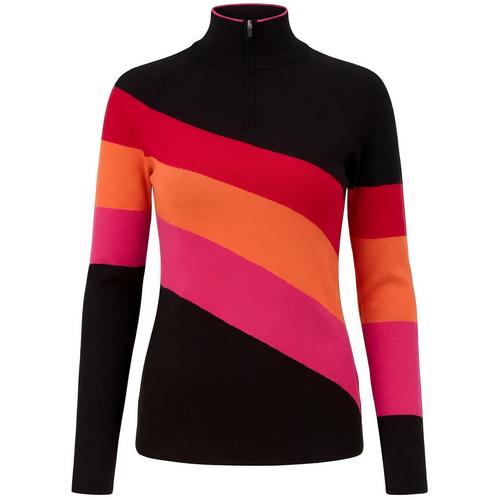 Krimson Klover Riva Zip Neck Layerlangarmshirt Damen