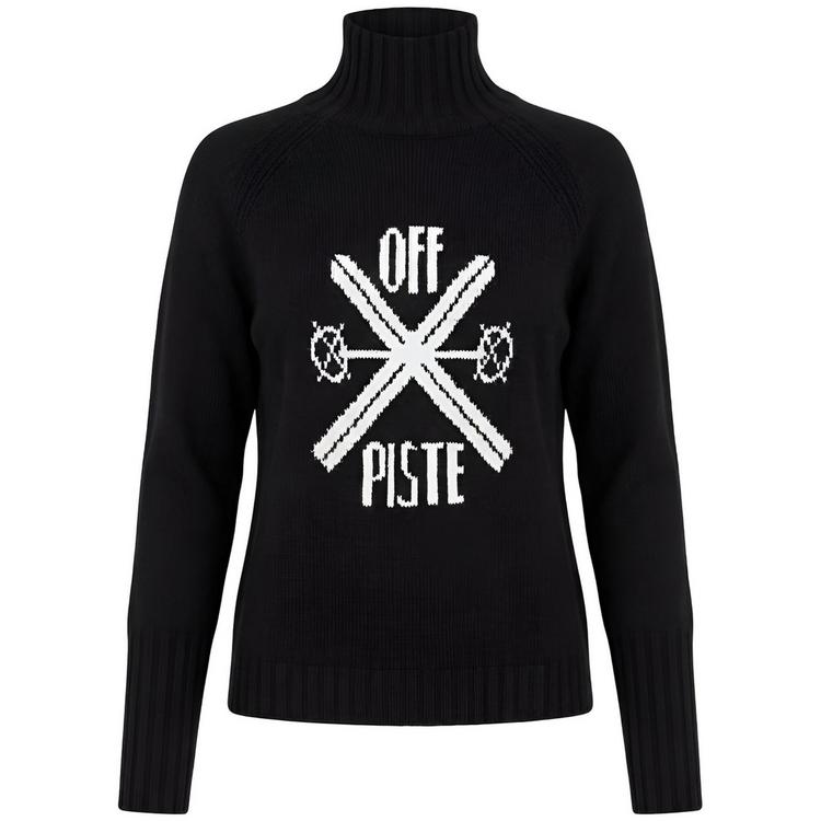 Krimson Klover Krimson Klover Off-Piste Turtleneck Layerlangarmshirt Damen - black - 0 | SportScheck