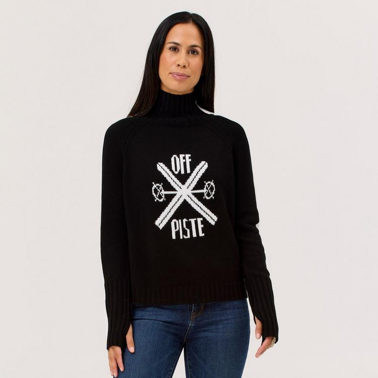 Krimson Klover Krimson Klover Off-Piste Turtleneck Layerlangarmshirt Damen - black - 0 | SportScheck