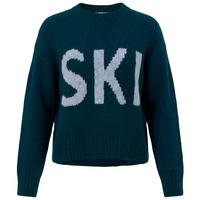 Krimson Klover Ski Sweater Layerlangarmshirt Damen - dark moss