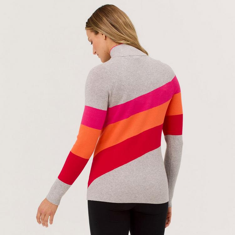 Krimson Klover Krimson Klover Riva Zip Neck Layerlangarmshirt Damen - silver - 2 | SportScheck