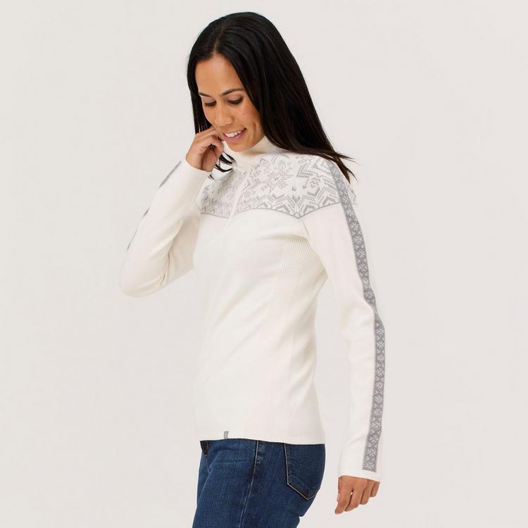 Krimson Klover Krimson Klover Summit 2.0 Zip Neck Layerlangarmshirt Damen - snow - 1 | SportScheck