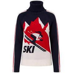 Krimson Klover Ski Cortina Sweater Layerlangarmshirt Damen racing red (w-o Cortina)