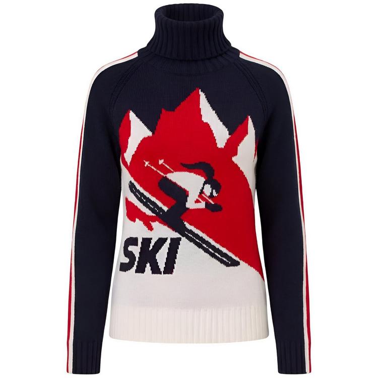 Krimson Klover Krimson Klover Ski Cortina Sweater Layerlangarmshirt Damen - racing red (w-o Cortina) - 0 | SportScheck
