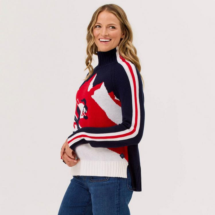 Krimson Klover Krimson Klover Ski Cortina Sweater Layerlangarmshirt Damen - racing red (w-o Cortina) - 1 | SportScheck