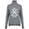 Krimson Klover Off-Piste Turtleneck Layerlangarmshirt Damen - heather grey