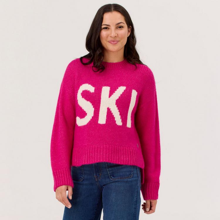 Krimson Klover Krimson Klover Ski Sweater Layerlangarmshirt Damen - magenta - 1 | SportScheck