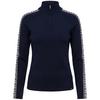 Krimson Klover Slalom Zip Neck Layerlangarmshirt Damen - navy