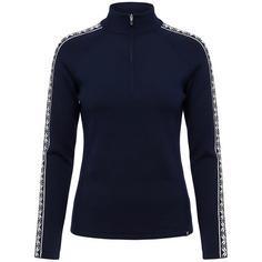 Krimson Klover Slalom Zip Neck Layerlangarmshirt Damen navy