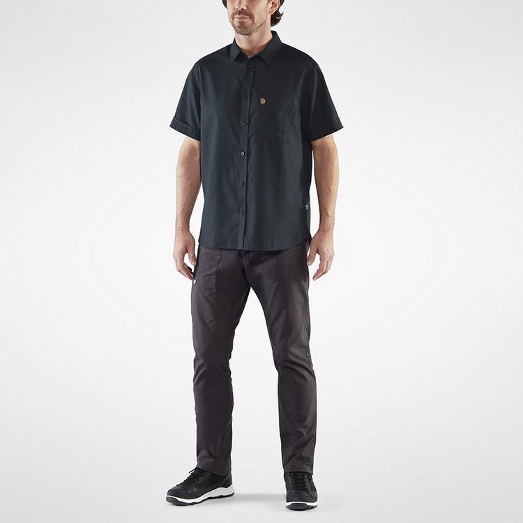 FJ&Auml;LLR&Auml;VEN FJ&Auml;LLR&Auml;VEN &Ouml;vik Travel Shirt T-Shirt Herren - Marine - 3 | SportScheck