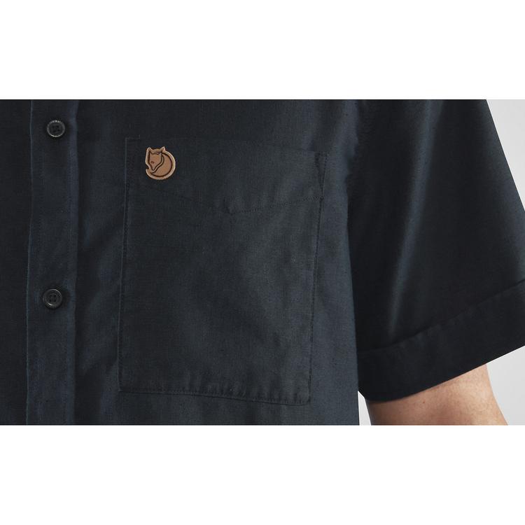 FJ&Auml;LLR&Auml;VEN FJ&Auml;LLR&Auml;VEN &Ouml;vik Travel Shirt T-Shirt Herren - Marine - 8 | SportScheck