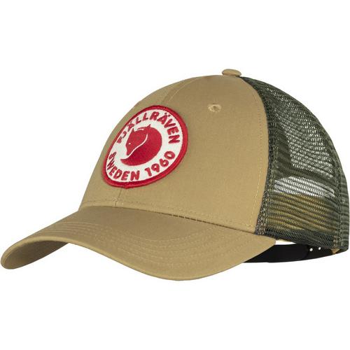 Rückansicht von FJ&Auml;LLR&Auml;VEN 1960 Logo Langtradarkeps Cap Braun