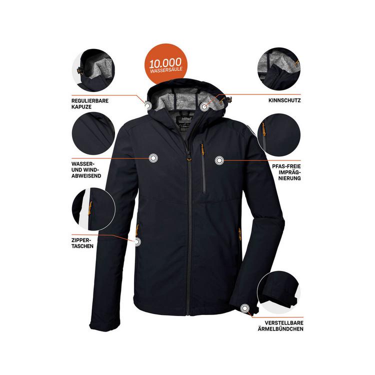 KILLTEC KILLTEC KOS 259 Funktionsjacke Herren - Schwarz01106 - 8 | SportScheck