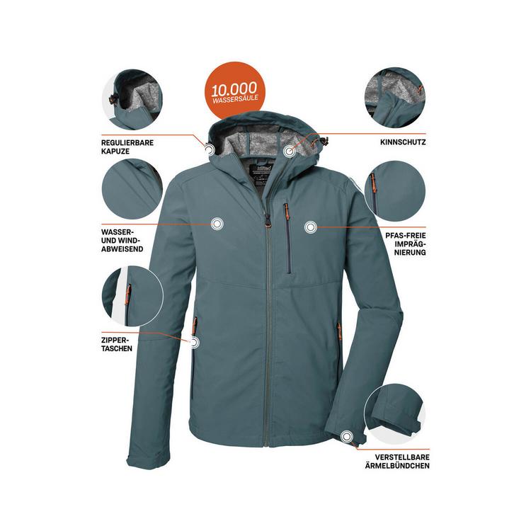 KILLTEC KILLTEC KOS 259 Funktionsjacke Herren - Blau3019 - 3 | SportScheck