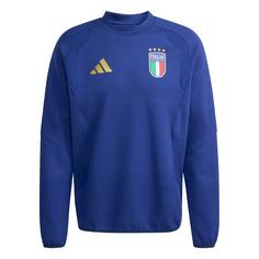 adidas Italy Tiro Travel Rundhals-Sweatshirt Sweatshirt Herren Victory Blue