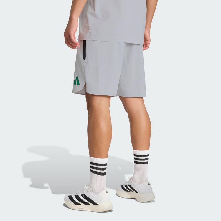 adidas adidas Algerien Tiro Tech Shorts Fu&szlig;ballshorts Herren - Team Light Grey - 1 | SportScheck