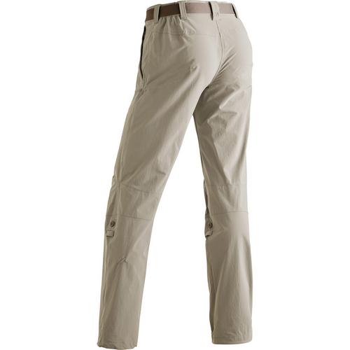 Rückansicht von Maier Sports Lulaka Trekkinghose Damen Grau