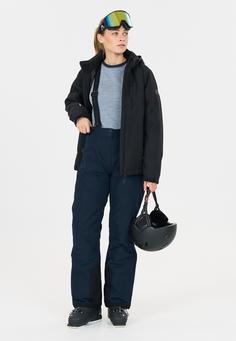 Rückansicht von Whistler Drizzle Skihose Damen 2048 Navy Blazer