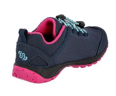 Rückansicht von Br&uuml;tting Outdoorschuh Wanderschuhe Kinder marine/pink/t&uuml;rkis