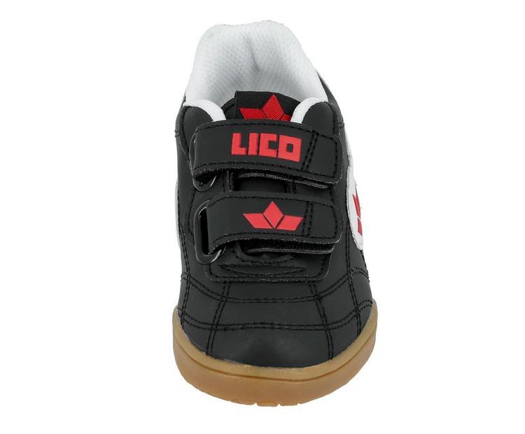 LICO LICO Indoorschuh Hallenschuhe Jungen - schwarz/weiss/rot - 0 | SportScheck