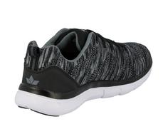 Rückansicht von LICO Schn&uuml;rschuh Freizeitschuhe Herren schwarz/grau